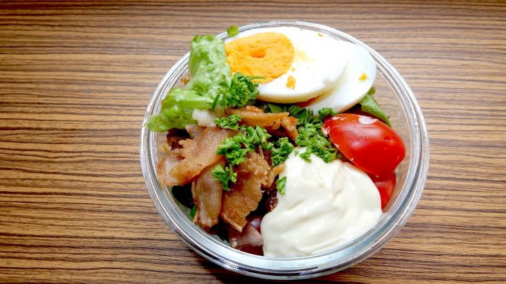 2 Keto Cobb Egg Salad
