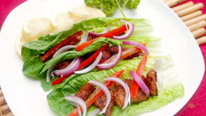 Keto Pork Fajita Lettuce Wrap 3 7 Keto Pork Fajita Lettuce Wrap